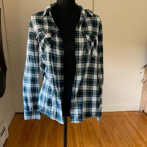 Forever 21 Plaid Button Down Flannel